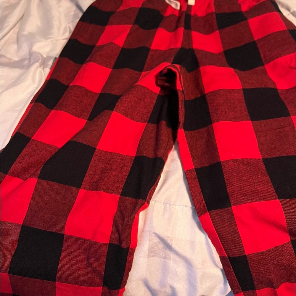 RSQ Red and Black Plaid Lounge Pants men’s small